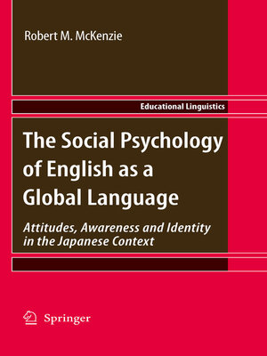 cover image of The Social Psychology of English as a Global Language